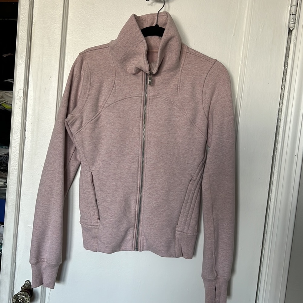 Lululemon zip up pink size 6